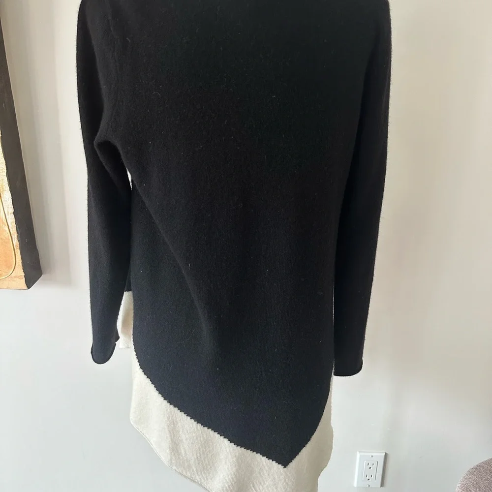 Joie Tambrel Sweater; Black & White - Picture 7 of 8